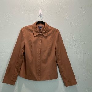 Ann Taylor Stretch
M- Brown Jacket 
Dry Clean Only